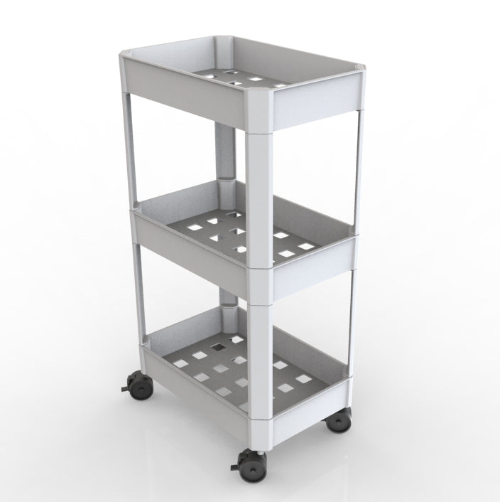 A4 Trolley 3 Tier