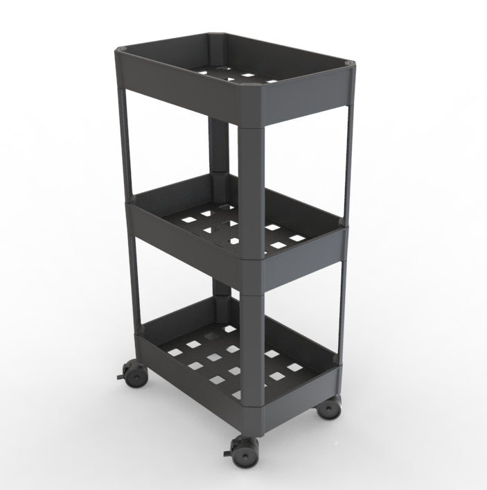 A4 Trolley 3 Tier