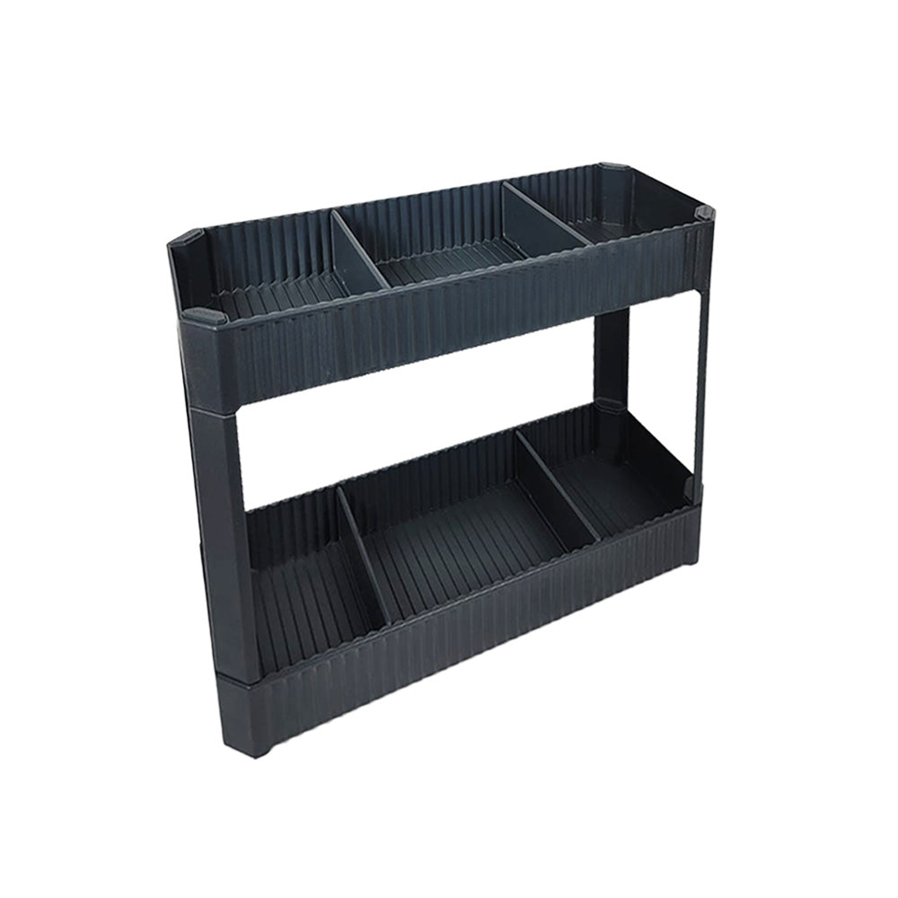 Two Tier Pull-Out Storage Rack