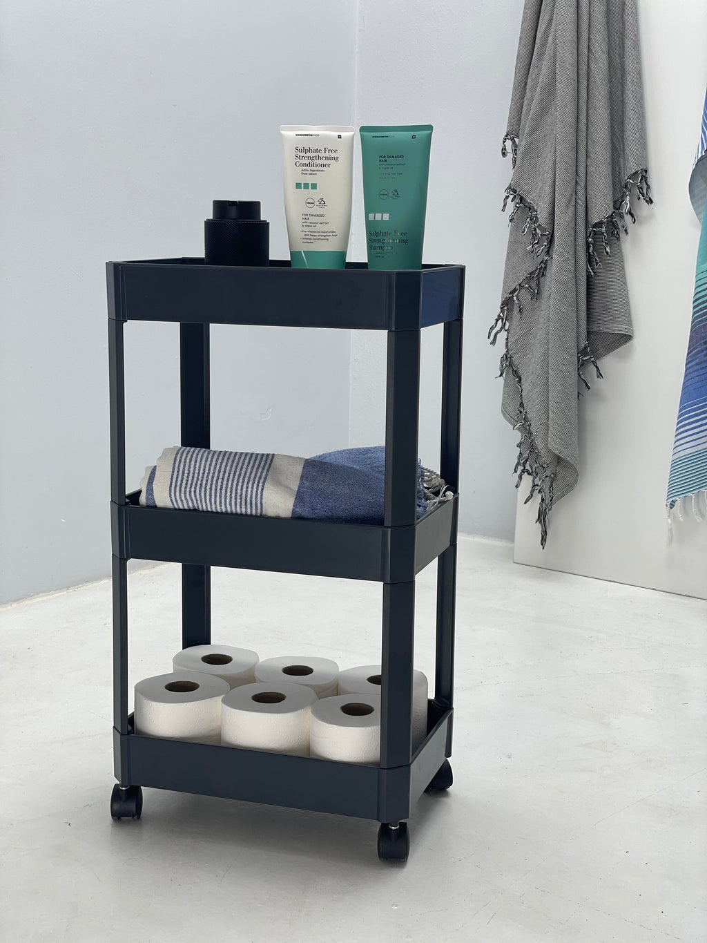 A4 Trolley 3 Tier