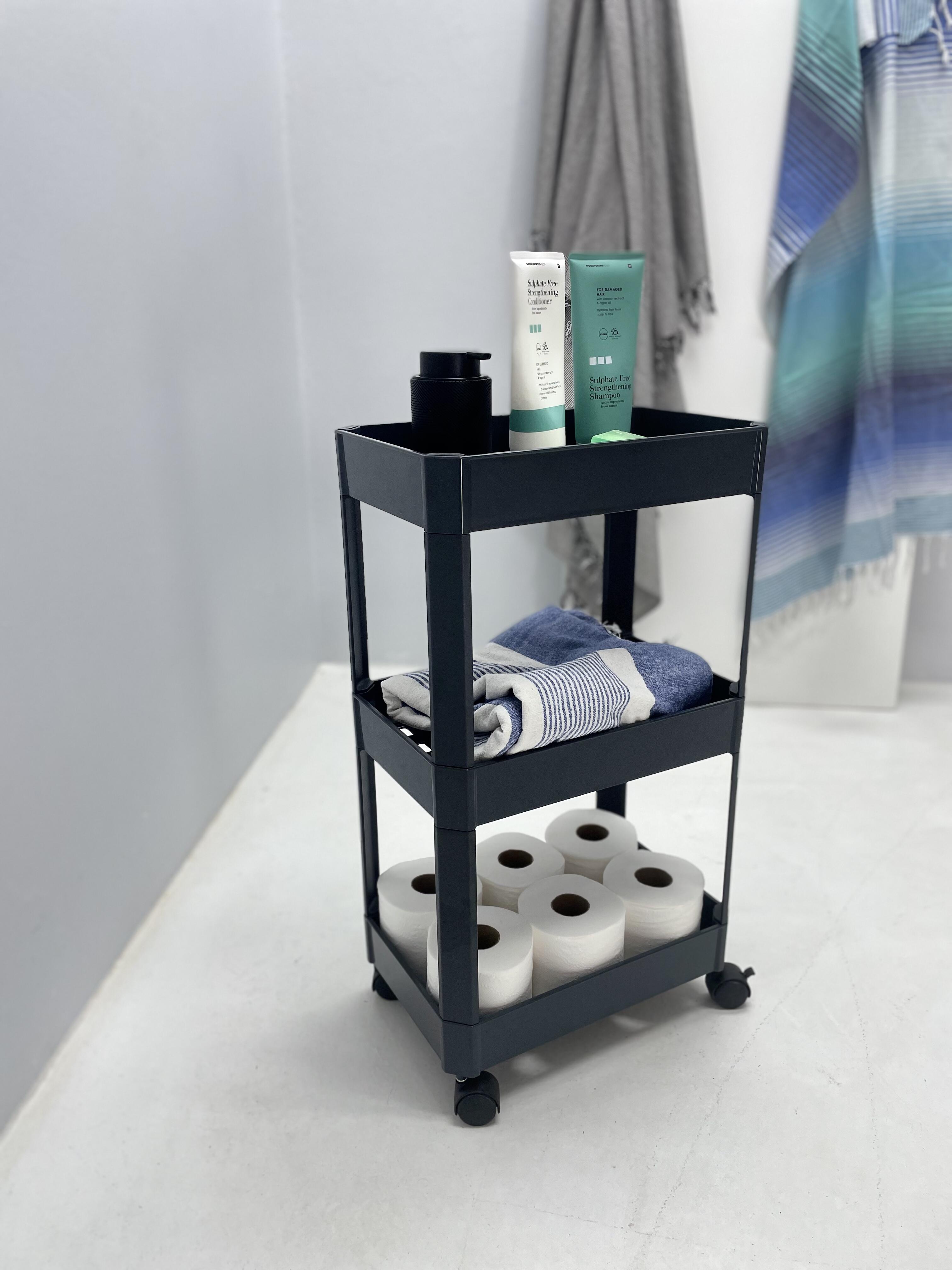 A4 Trolley 3 Tier