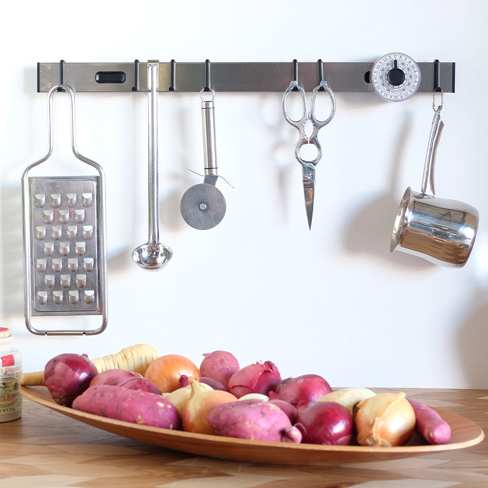 Kitchen Rail 58 cm Stainless Steel