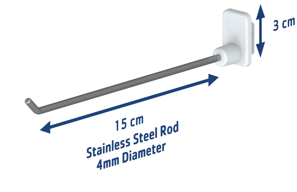 Stainless Steel Hook 15cm