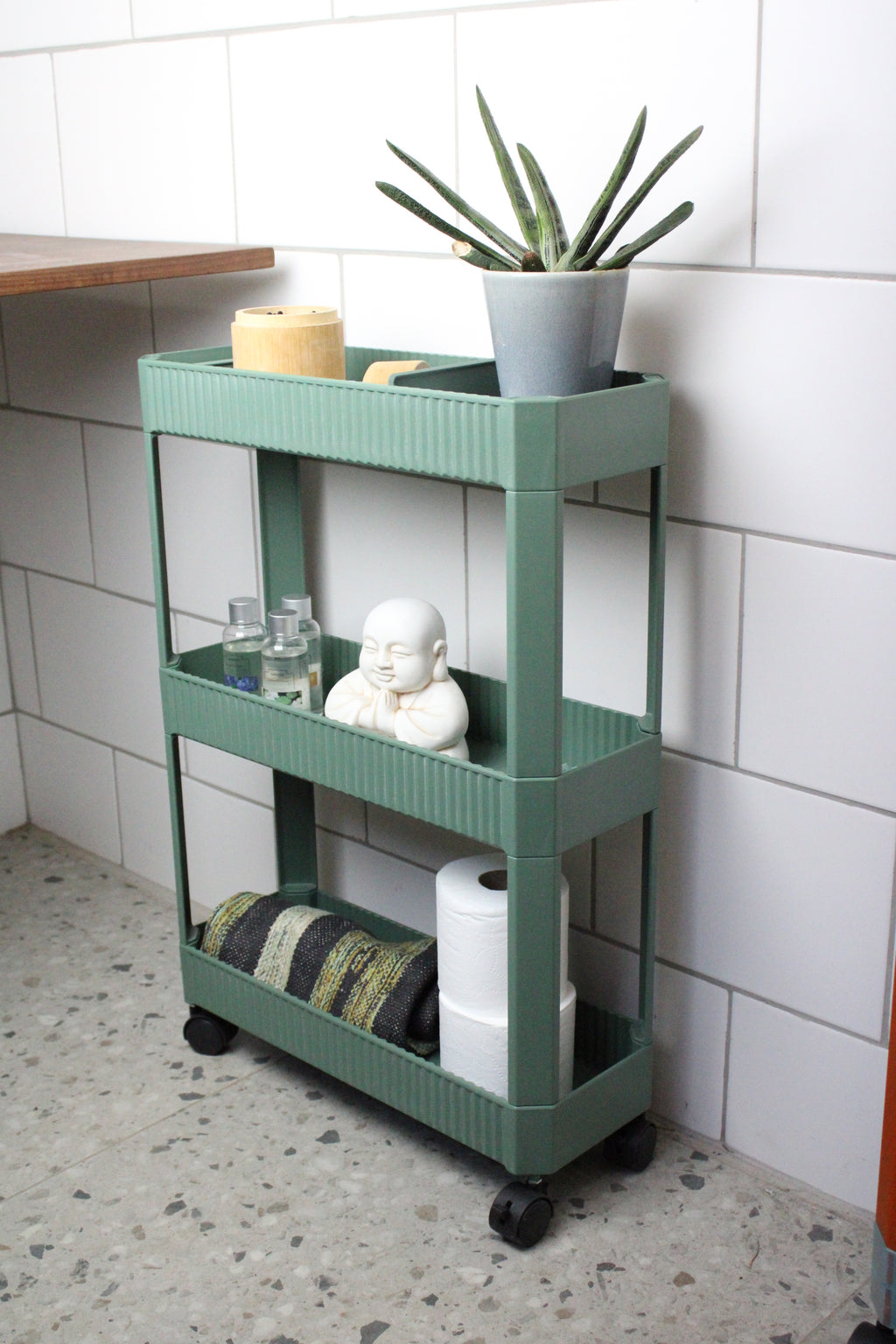 Gap Trolley Three Tier Moss Green